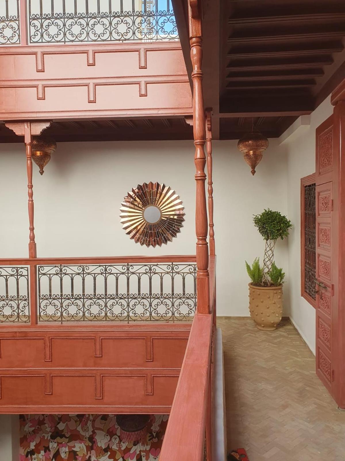 Le Singe Rose Bed and Breakfast Marrakesh Eksteriør billede