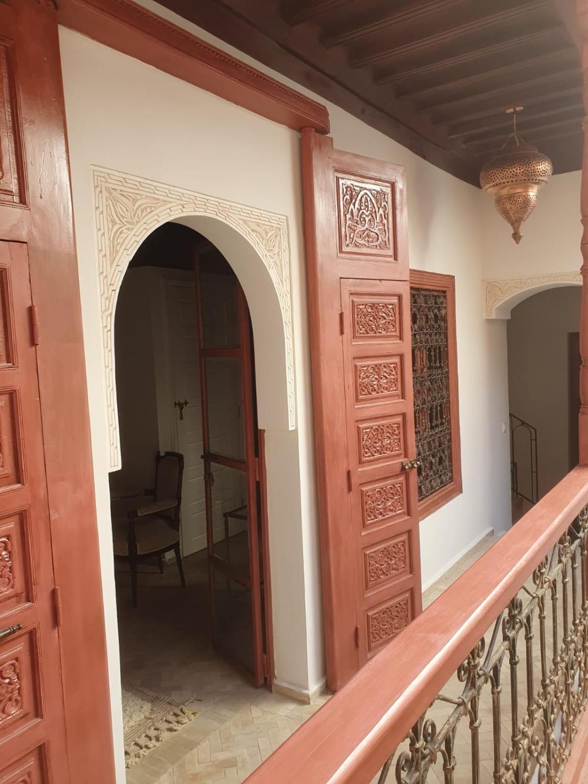 Le Singe Rose Bed and Breakfast Marrakesh Eksteriør billede