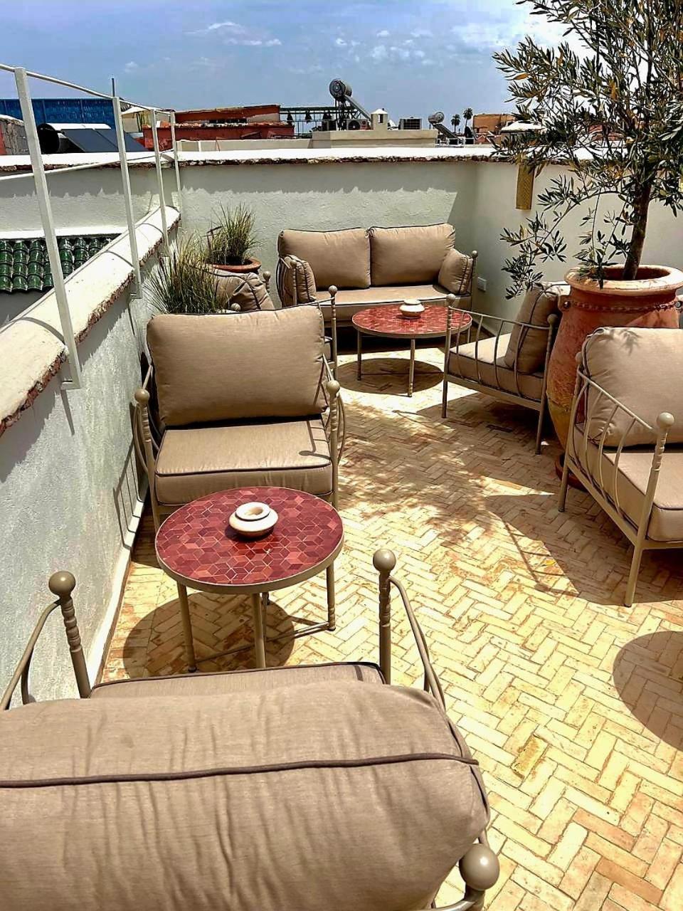 Le Singe Rose Bed and Breakfast Marrakesh Eksteriør billede