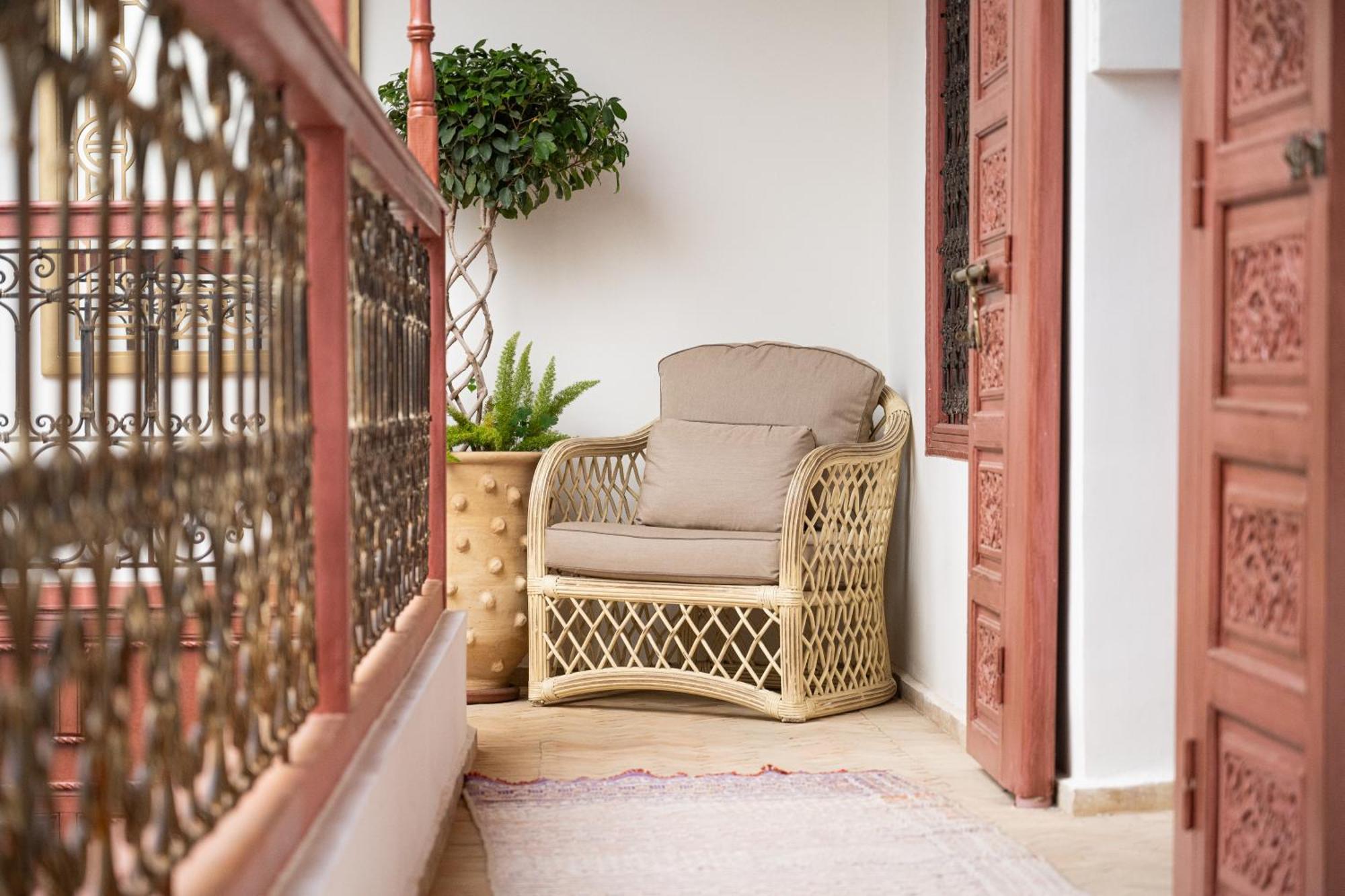 Le Singe Rose Bed and Breakfast Marrakesh Eksteriør billede