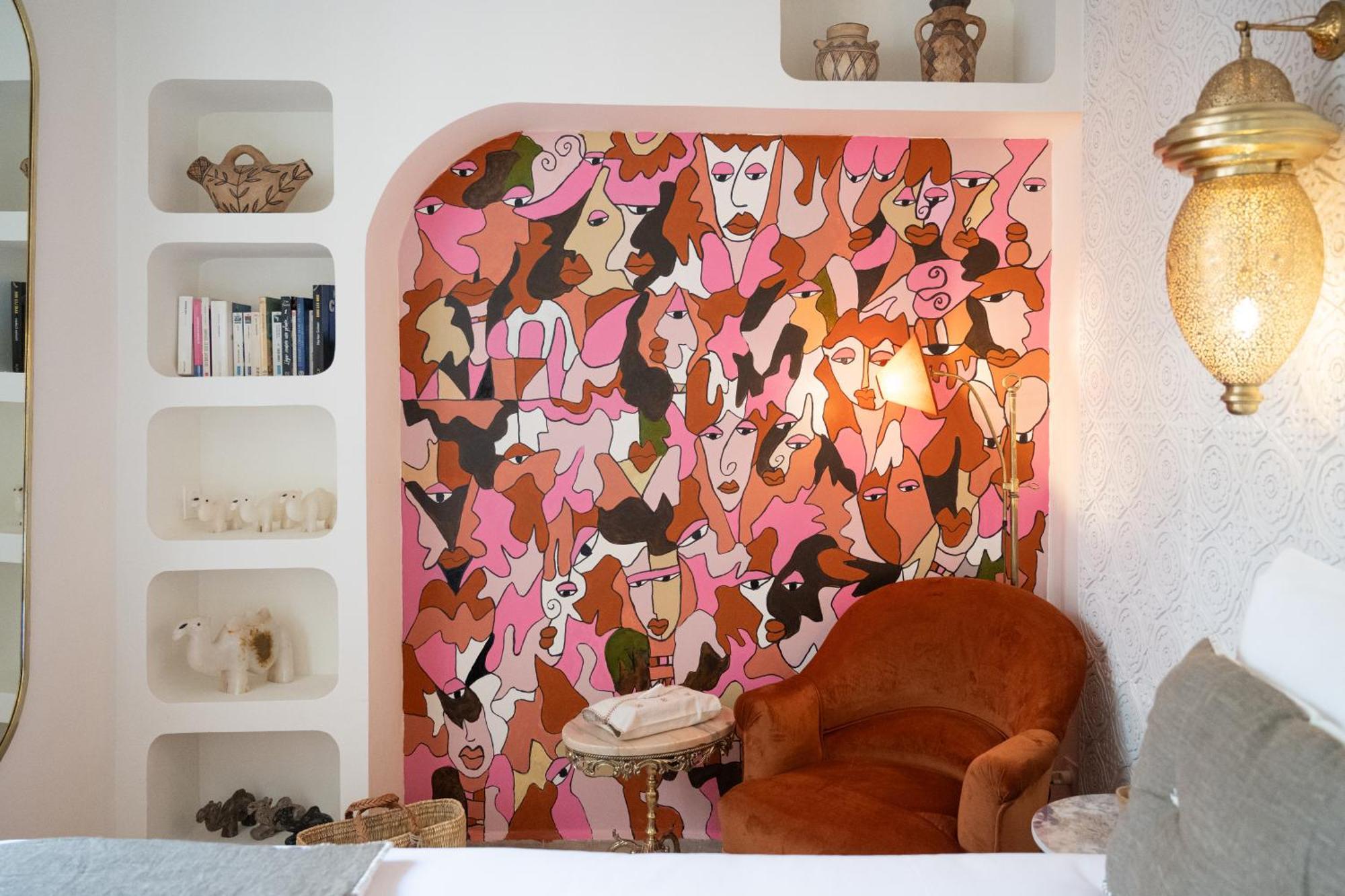 Le Singe Rose Bed and Breakfast Marrakesh Eksteriør billede