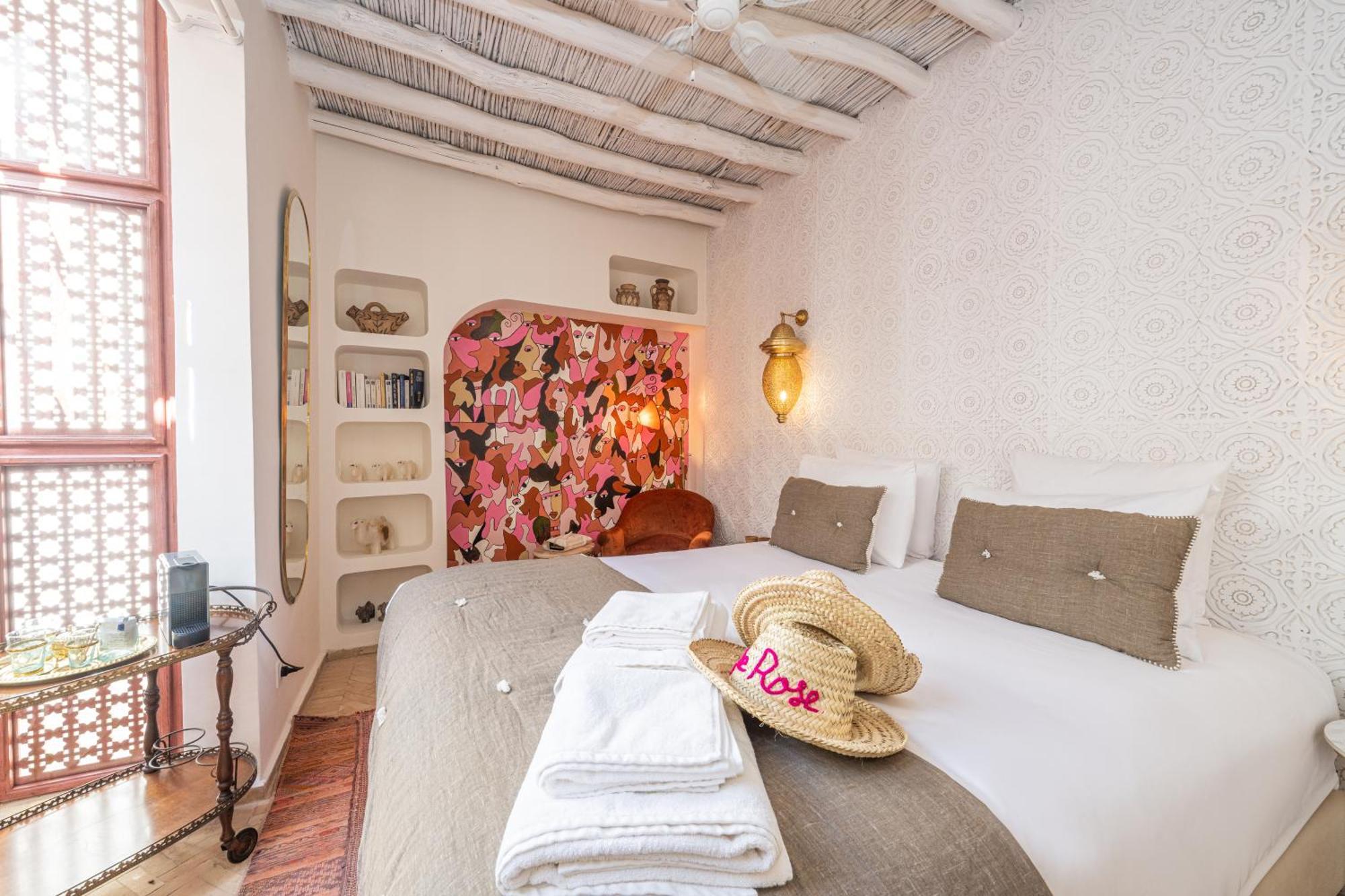 Le Singe Rose Bed and Breakfast Marrakesh Eksteriør billede