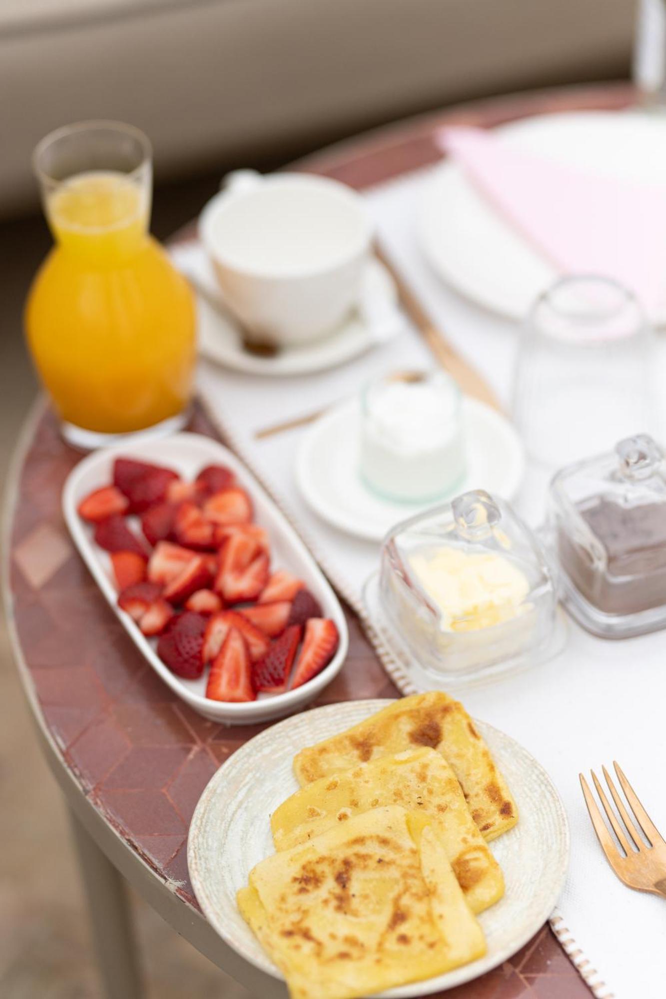 Le Singe Rose Bed and Breakfast Marrakesh Eksteriør billede